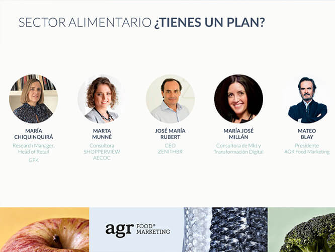 Mesa Redonda Virtual organizada por AGR Food Marketing